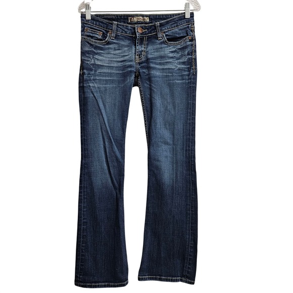 BKE Denim - BKE Jeans Women 28 Blue Stella Bootcut Low Rise Stretch BKL5295R Medium Wash